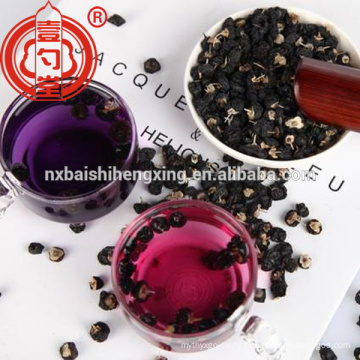 Balck goji berry dried with high anthocyanin anti-aging